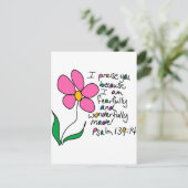 Wonderful Made Briefkaart (Staand voorkant)