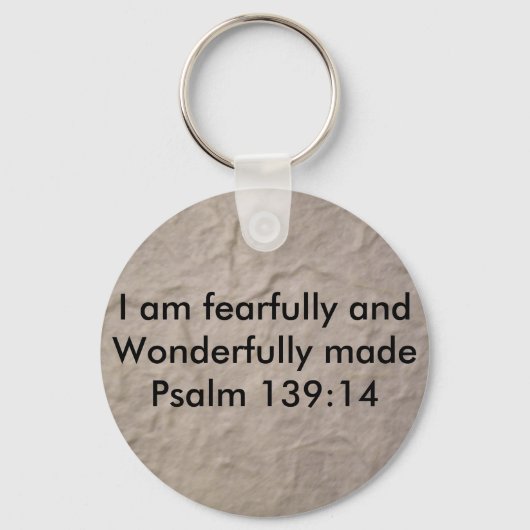 Wonderful Made Sleutelhanger (Voorkant)
