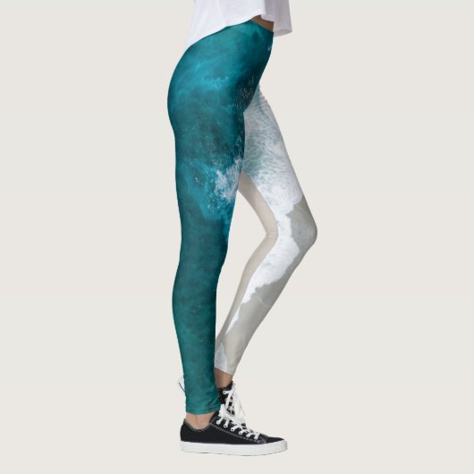 Wonderful Ocean Uitzicht Leggings (Rechts)