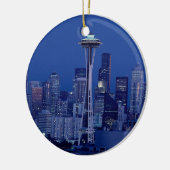 Wonderful Seattle Washington Downtown Space Needle Keramisch Ornament (Links)