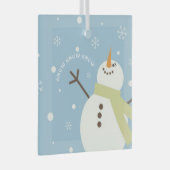 Wonderful Snow Glas Ornament (Voorkant Rechts)