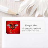 Wonderful steampunk heart etiket (Insitu)