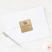 Wonderl ust Boho Kraft Paper Soap Bar Labels (Envelop)