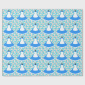 Wonderland Alice Pattern Cadeaupapier (Vlak)
