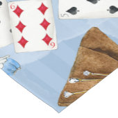 Wonderland Alice Pattern Korte Tafelloper (Hoek)