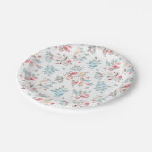 Wonderland Alice Pattern Papieren Bordje (Gekanteld)