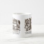 Wonderland Alice Tweedledum Tweedledee Logic Qte Koffiemok (Center)