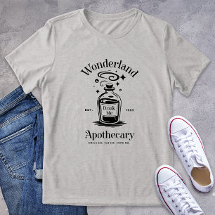 Wonderland Apotheker Logo Bookish Graphic Tri-Blend Shirt