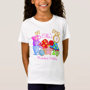 Wonderland Birthday T Shirt