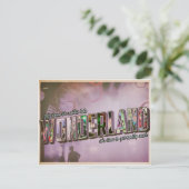 wonderland. briefkaart (Staand voorkant)