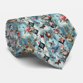 Wonderland Classic Pattern Necktie Tie Stropdas (Opgerold)