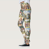  Wonderland Collage Leggings (Links)