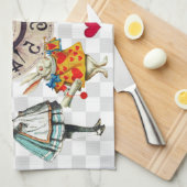 Wonderland Collage Theedoek (Quarter Fold)