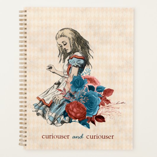 Wonderland Curiouser  Storybook Alice Planner (Voorkant)