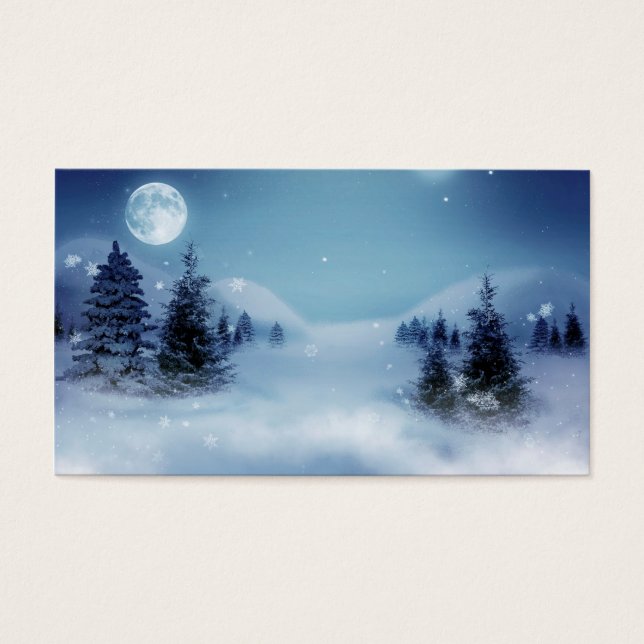 Wonderland d'hiver de nuit (Devant)