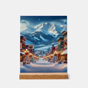 Wonderland d'hiver en Crested Butte, Colorado