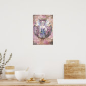 Wonderland Fairy Fantasy Art Poster Print (Keuken)
