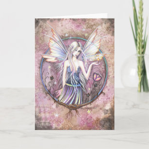 Wonderland Fairy Wenskaart Kaart