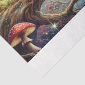 Wonderland Fairytale Alice Cheshire Cat Decoupage Tissuepapier (Detail)