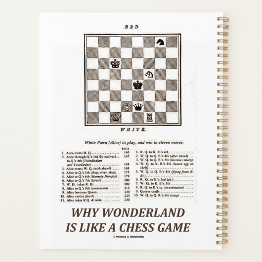 Wonderland Is Like A Chess Game (Dos)