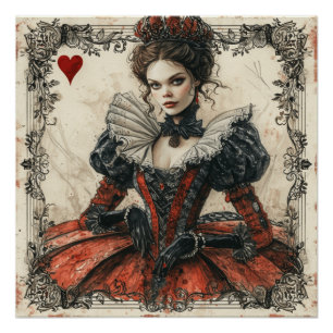 Wonderland Koningin van de harten: Wonderland Desp Perfect Poster