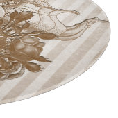 Wonderland Mad Hatter Collage Snijplank (Hoek)