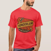 Wonderland Park - Revere, MA Retro Greyhound Racin T-shirt (Voorkant)