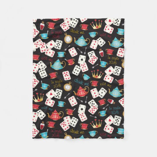 Wonderland Prints Fleece Deken (Voorkant)