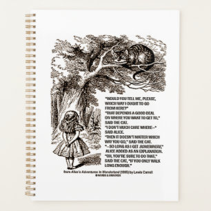 Wonderland Quelle Voie Je Devrais Aller Citer