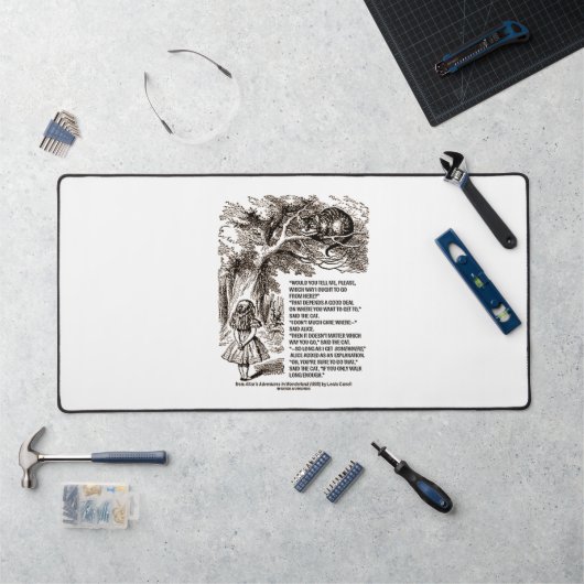 Wonderland Quelle Voie Je Devrais Aller Citer (Poste de travail)