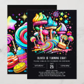 Wonderland Snoep Kaart (Voorkant / Achterkant)