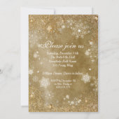 Wonderland Snowflake Party Invitations (Dos)