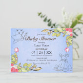 Wonderland Storybook Baby shower Invitation (Debout devant)