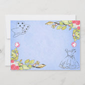 Wonderland Storybook Baby shower Invitation (Dos)