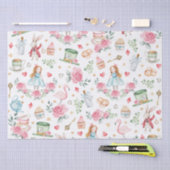 Wonderland Tea Party Decoupage Tissuepapier (Craft)