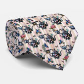 Wonderland Teapot Pattern Necktie Tie Stropdas (Opgerold)