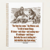 Wonderland Time Est Venu À Regretter Le Verre (Devant)