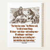 Wonderland Time Est Venu À Regretter Le Verre (Dos)