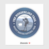 Wonderland Trail (BG) Sticker (Vel)