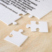 Wonderland waar ik vanaf zou moeten gaan legpuzzel (Zijkant)