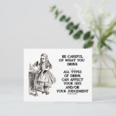Wonderland Wees voorzichtig met wat je drinkt (Ali (Staand voorkant)