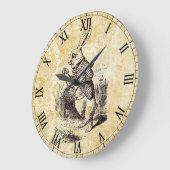 Wonderland  White Rabbit Grote Klok (Hoek)