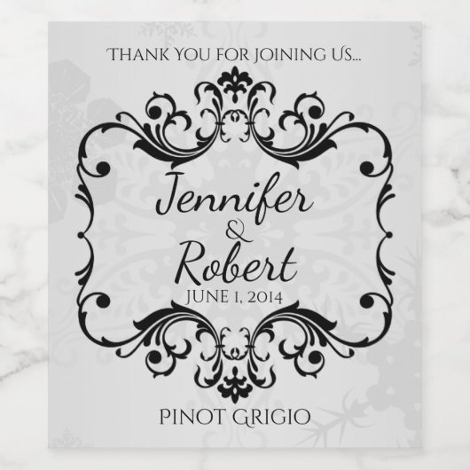 Wonderland Wine Étiquette (Étiquettes simples)