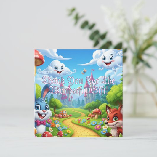 Wonderland With Mr Buuny & Mrs Fox (Staand voorkant)