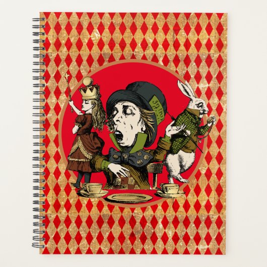 Wonderlandtekens Planner (Voorkant)