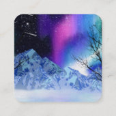 Wonderlights Carré Carte de visite (Dos)