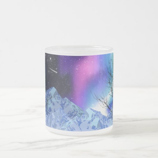 Wonderlights Winter Froid Verre Café Mug (Centre)