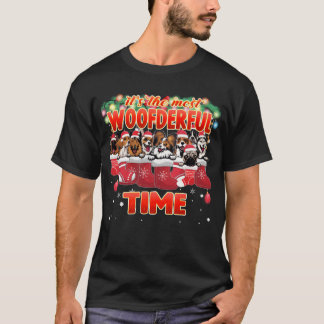 Wonderlijke Kerst Malse Hondenrassen cadeau T-shirt