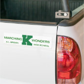 Wonders Marching Band Pride Bumpersticker (Op Truck)