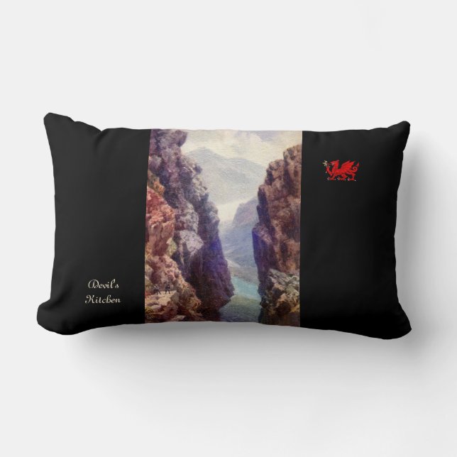 Wonders of Wales Pillow Kussen (Voorkant)